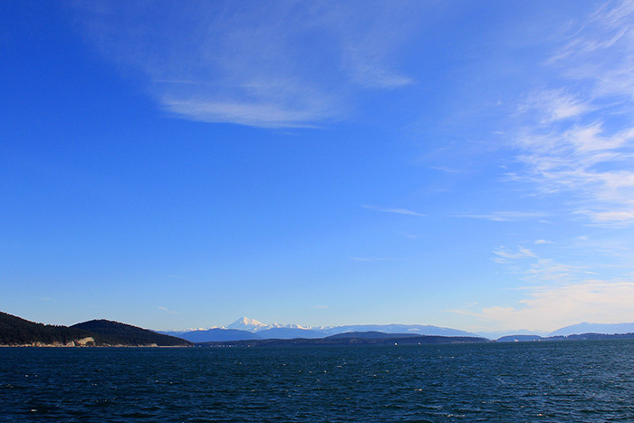 From ferry on Salish Sea