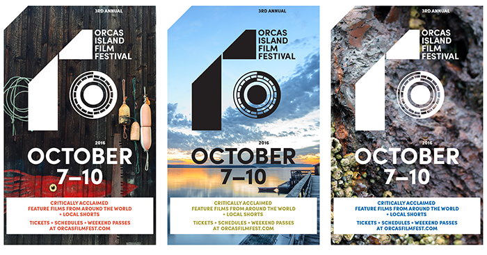 Three poster of the OIFF