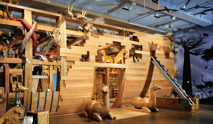 Noah's ark in the gallery